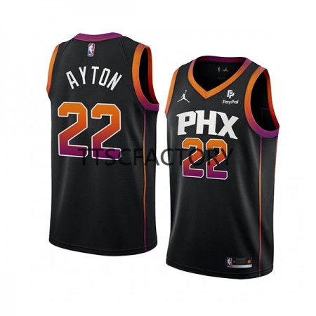 Dres Phoenix Suns DeAndre Ayton 22 Jordan 2022-23 Statement Edition Crno Swingman - Muške